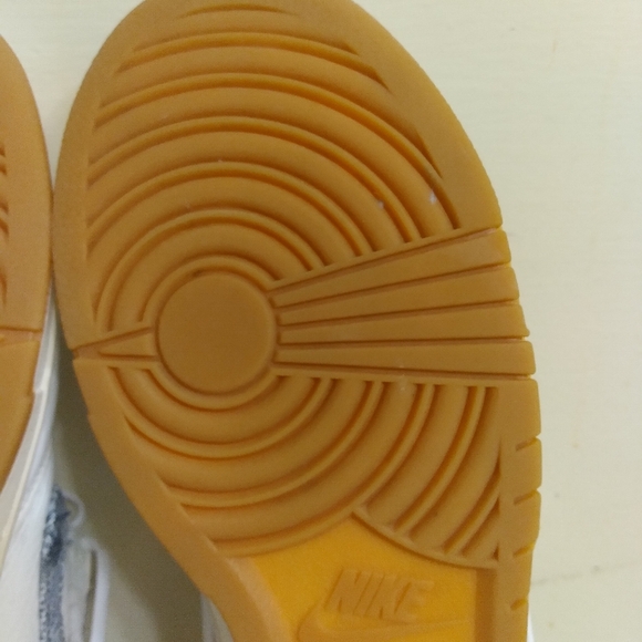 Mens Nike Dunk Low Americana Washed Denim White Blue FN6881-100 Sneakers Sz 10.5 - Picture 3 of 16